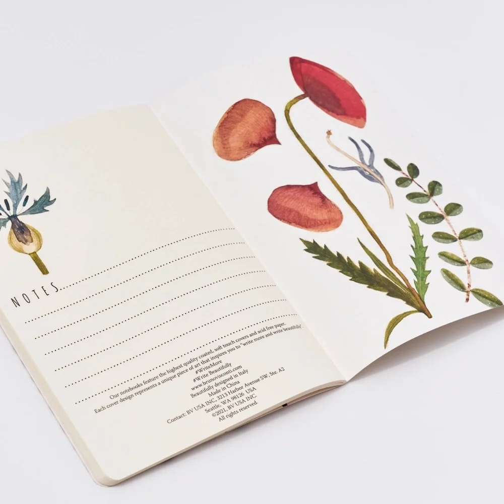 2 Pack Gorgeous Woodland Journals - BV by Bruno Visconti - Amazing Unique Gift